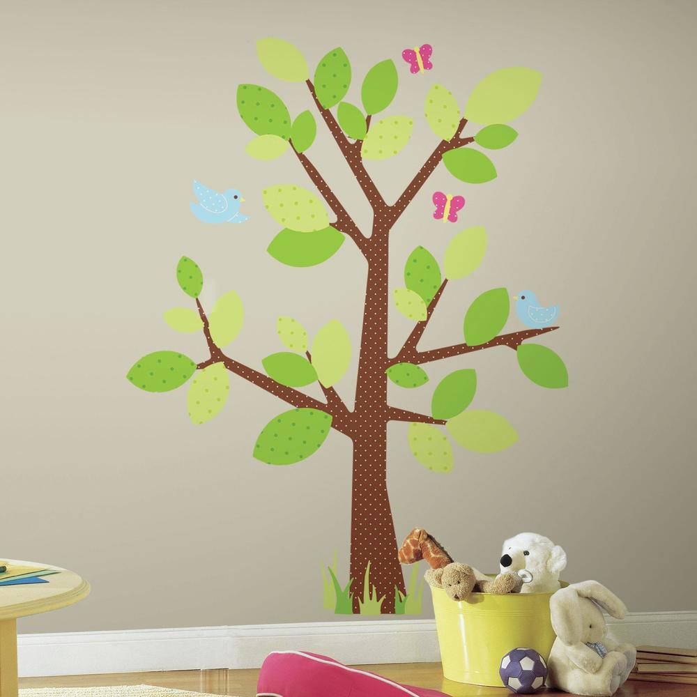 KIDS TREE PEEL & STICK GIANT WALL DECAL |Peel And Stick Decals |The